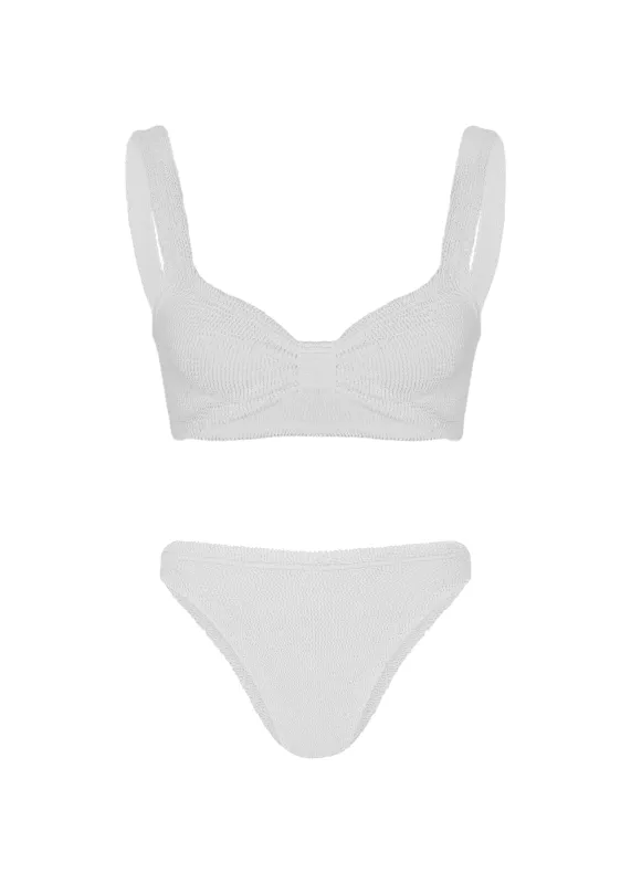 Bonnie Bikini White made by Hunza G