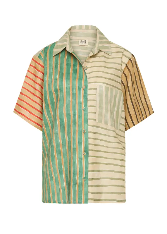 Darcy Shirt Reef Patch made by Sand Dollar