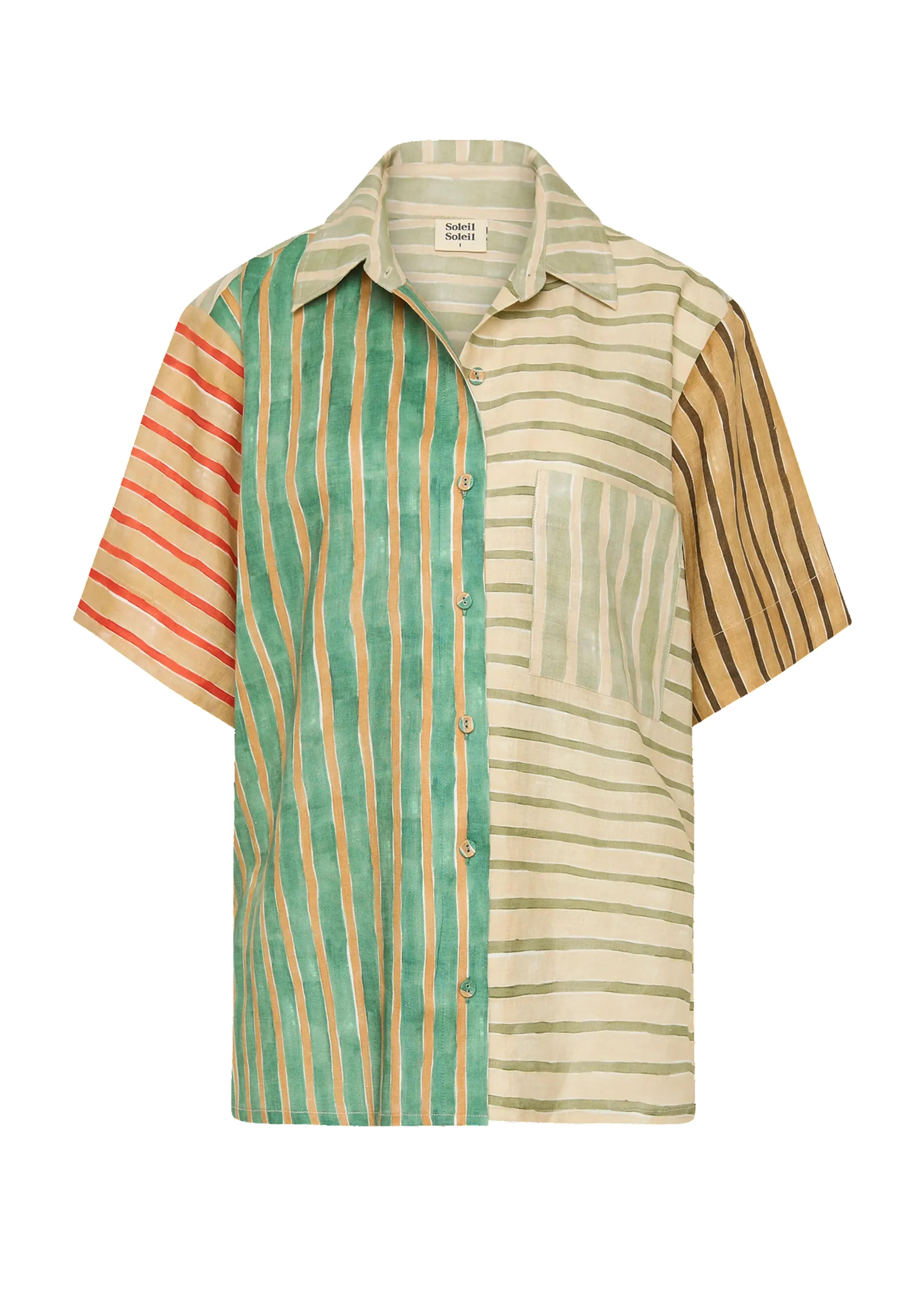 Darcy Shirt Reef Patch sold by Sand Dollar