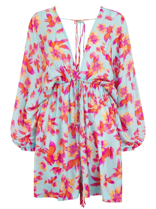 Astra Tahiti Days Mini Dress made by Sand Dollar