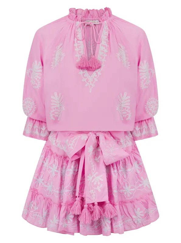 Sia Pink/Lilac Mini Dress made by Sand Dollar