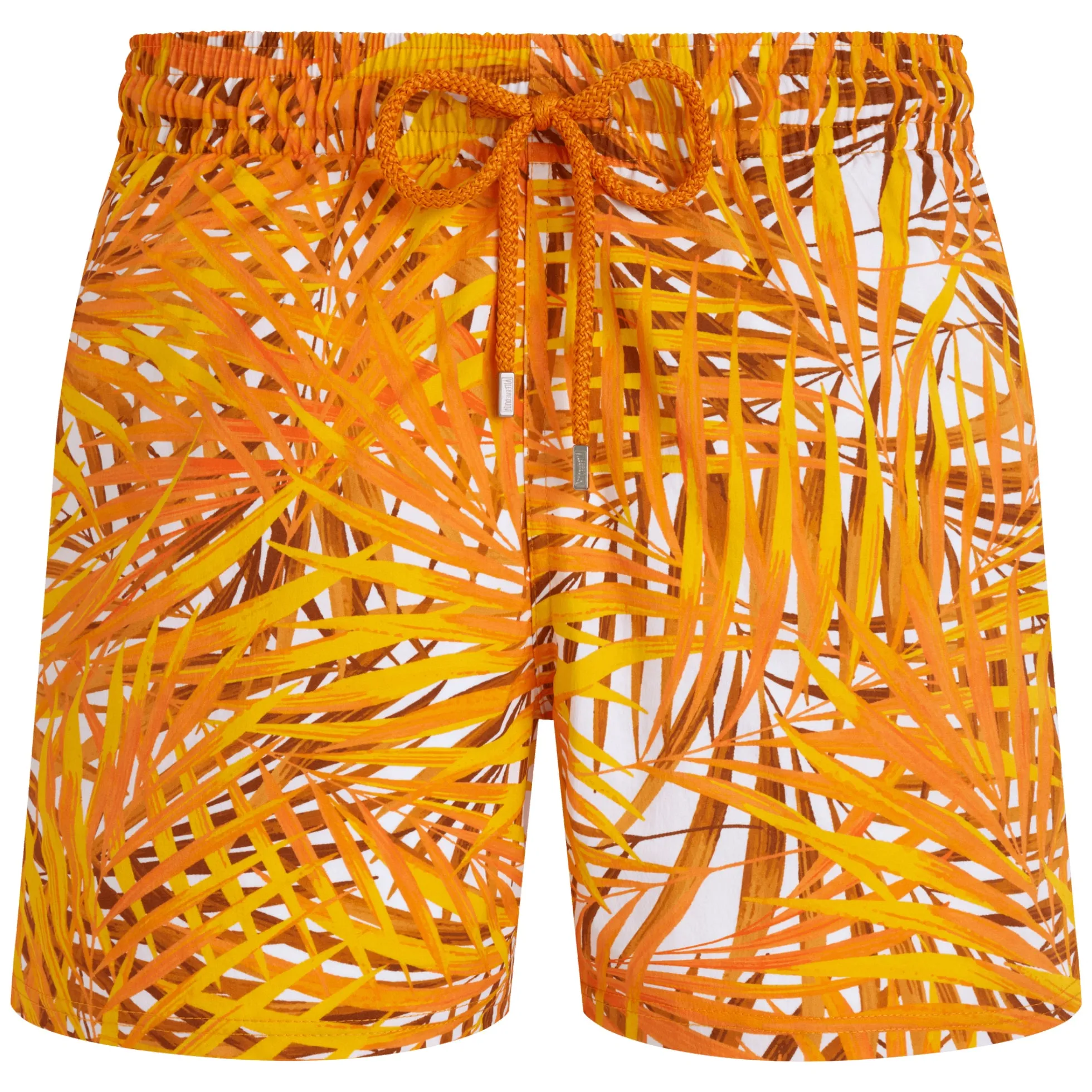 Men Stretch Swim Short Palm Leaves sold by Sand Dollar