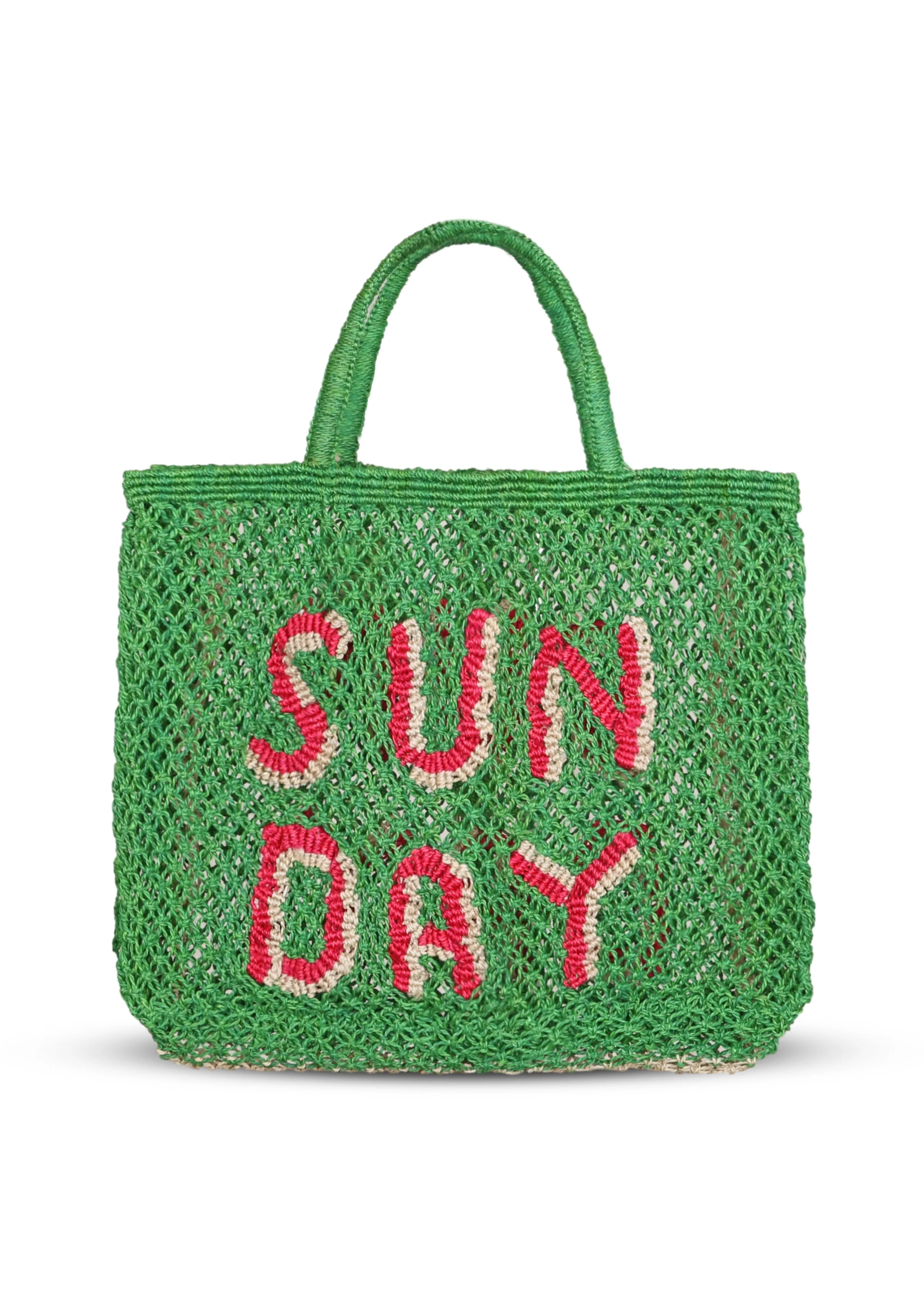Sun-Day Jute Bag Green sold by Sand Dollar
