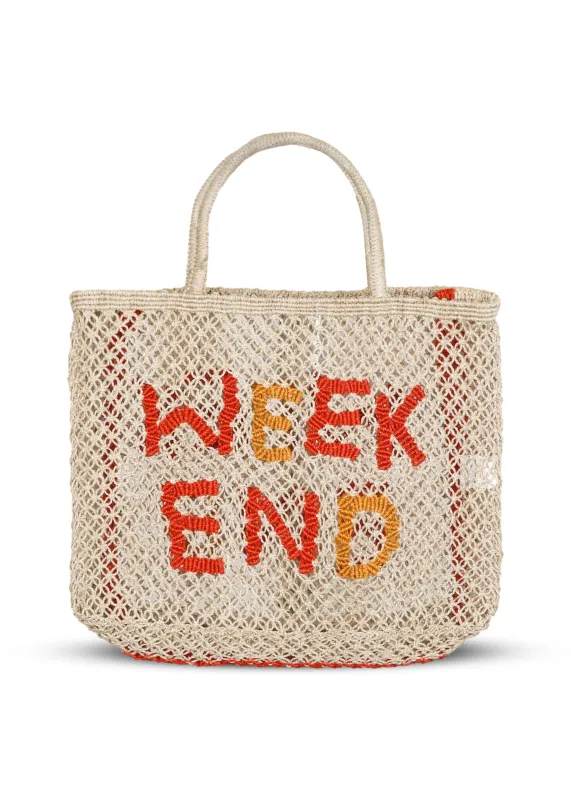 Weekend Jute Bag Natural sold by Sand Dollar