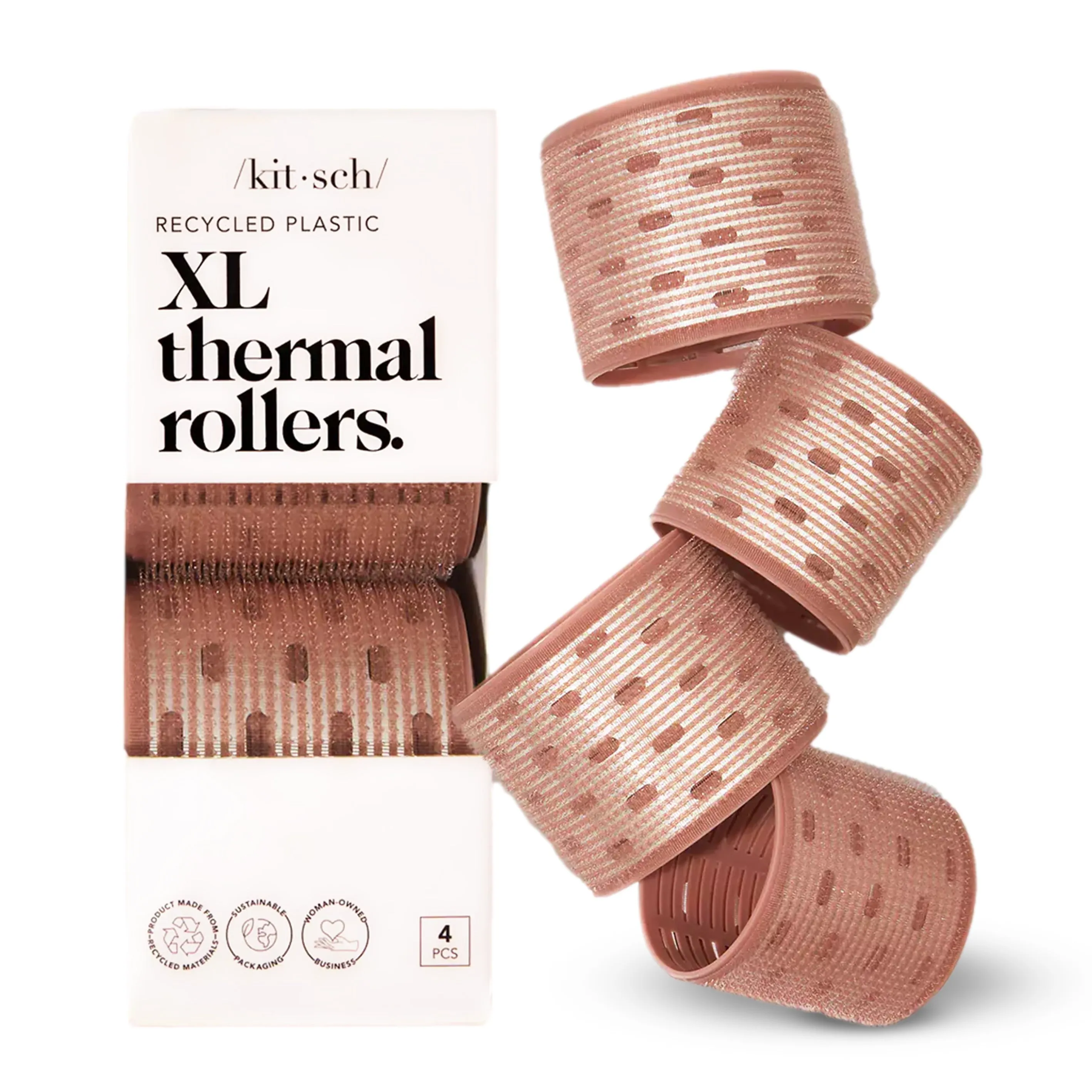 Thermal Roller 4pc Set Terracota sold by Sand Dollar
