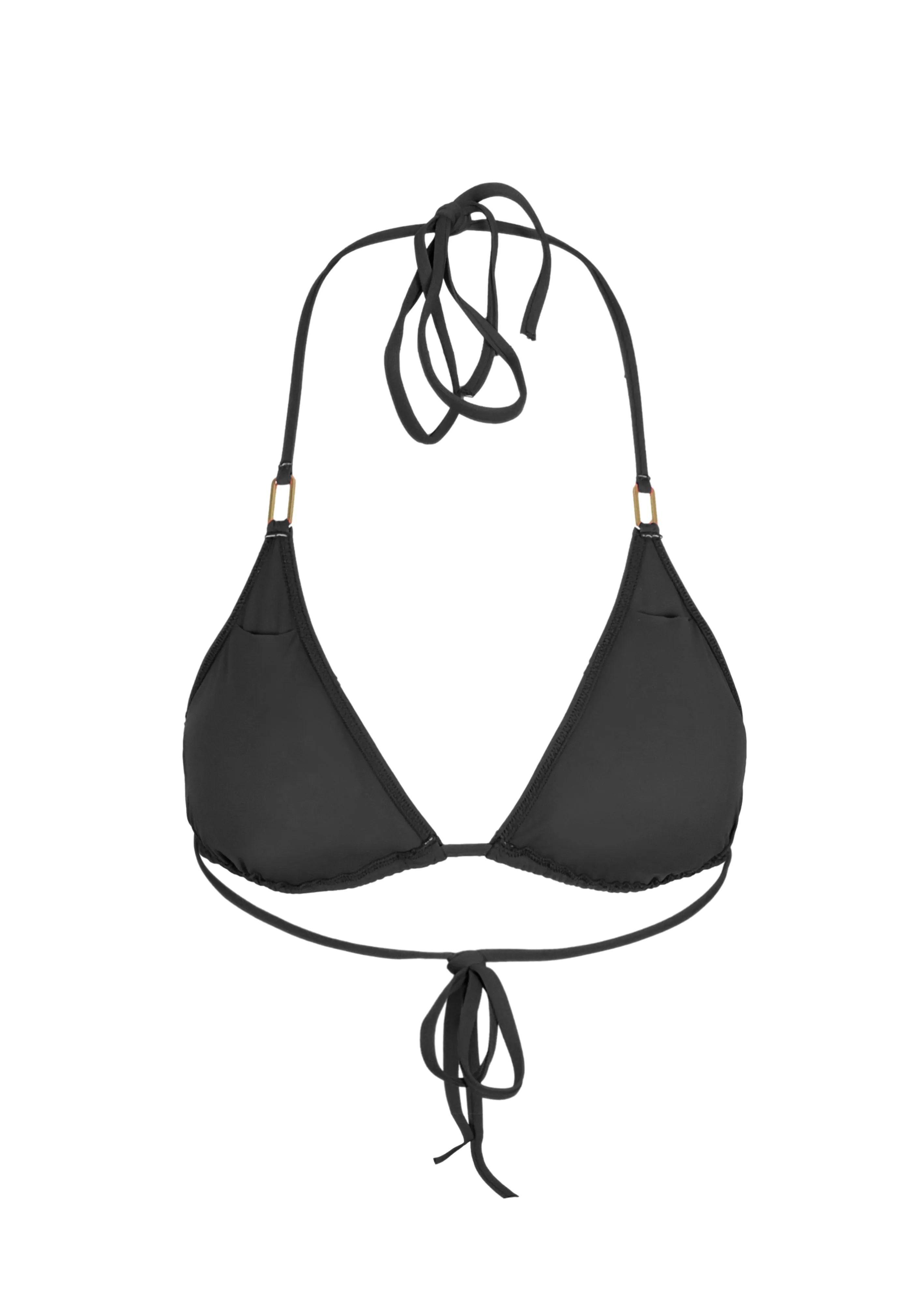 Cancun Triangle Bikini Top Black sold by Sand Dollar product image thumbnail 3