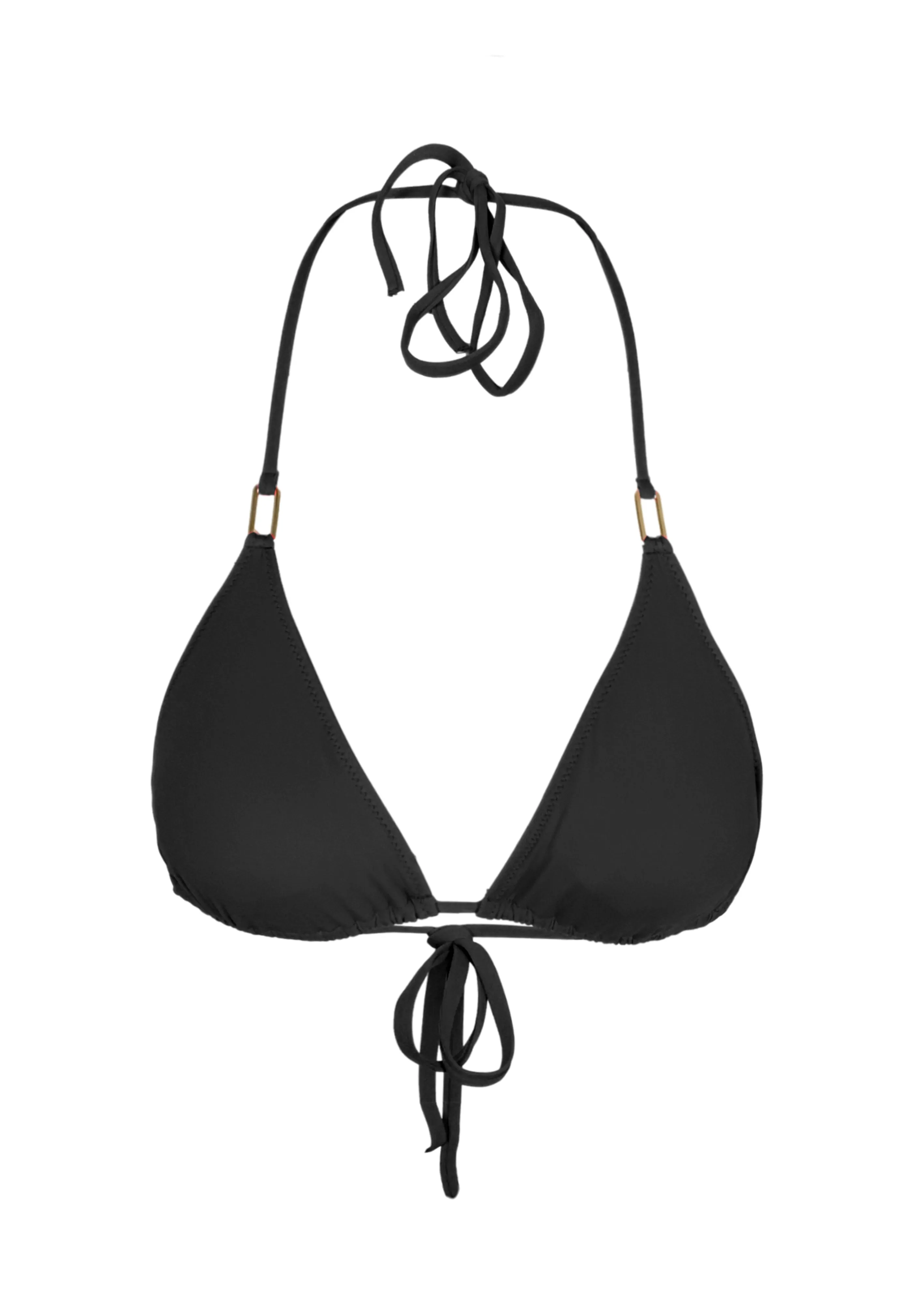 Cancun Triangle Bikini Top Black sold by Sand Dollar