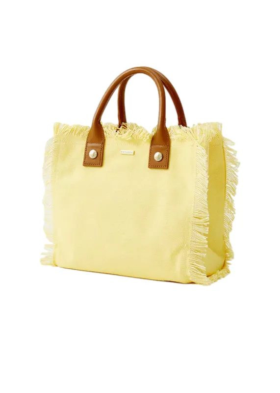 Porto Cervo Bag Yellow Tan sold by Sand Dollar