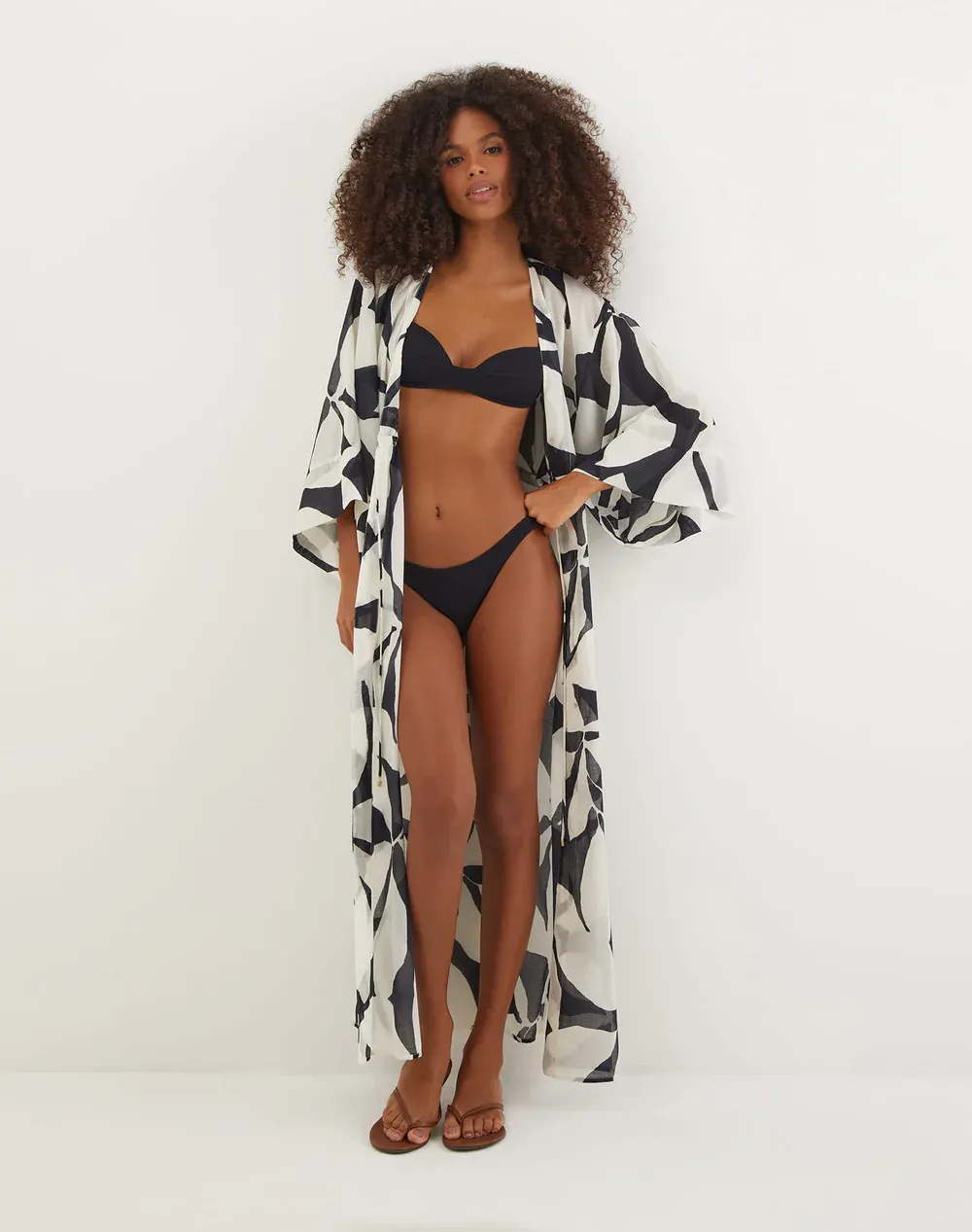Yumi Long Kimono Cover Up sold by Sand Dollar product image thumbnail 2