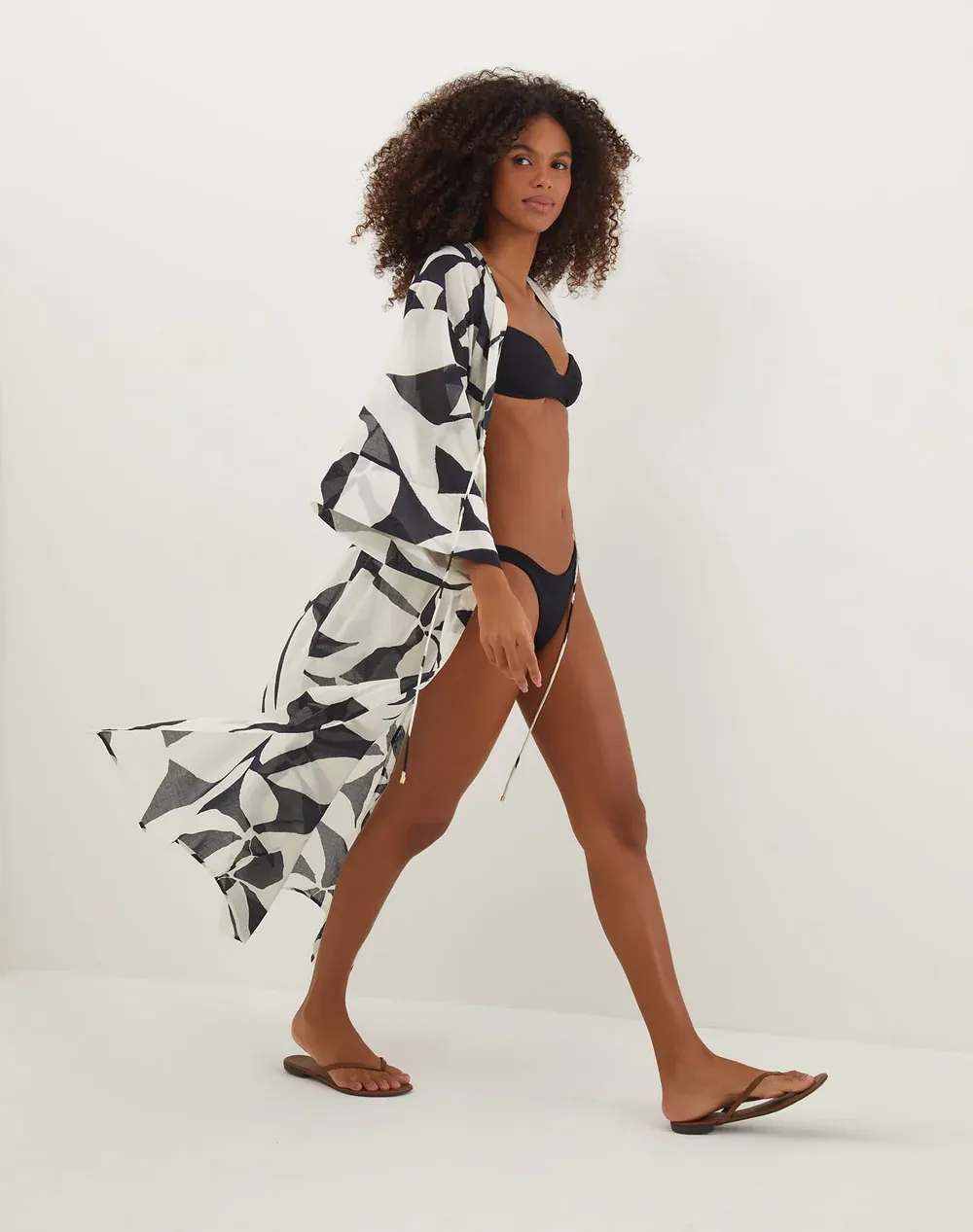 Yumi Long Kimono Cover Up sold by Sand Dollar product image thumbnail 5