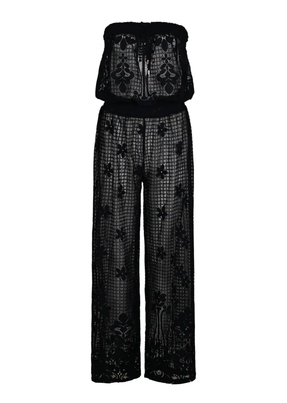 Viv Jumpsuit Black sold by Sand Dollar