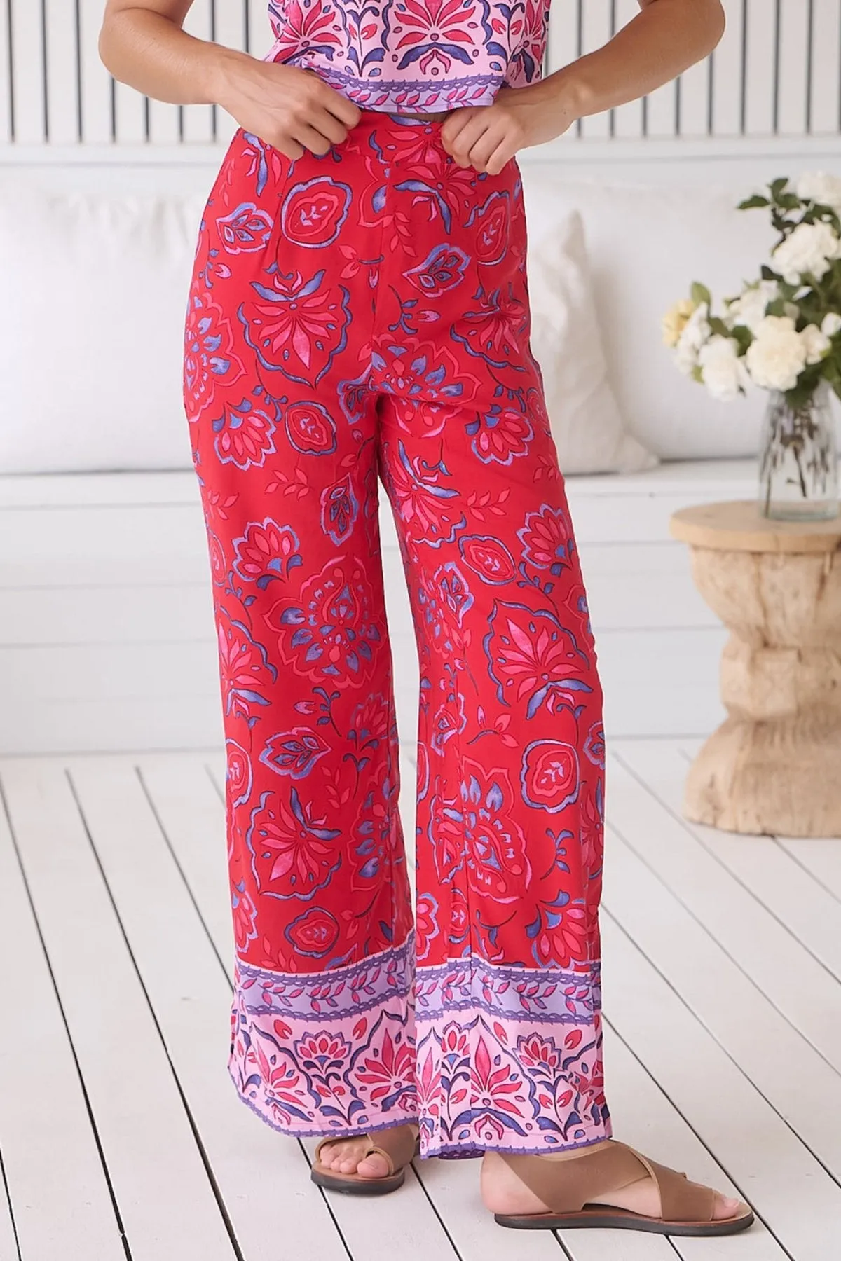 Florian Print Jax Pants sold by Sand Dollar product image thumbnail 2