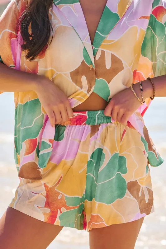 Tallulah Print Myra Shorts sold by Sand Dollar