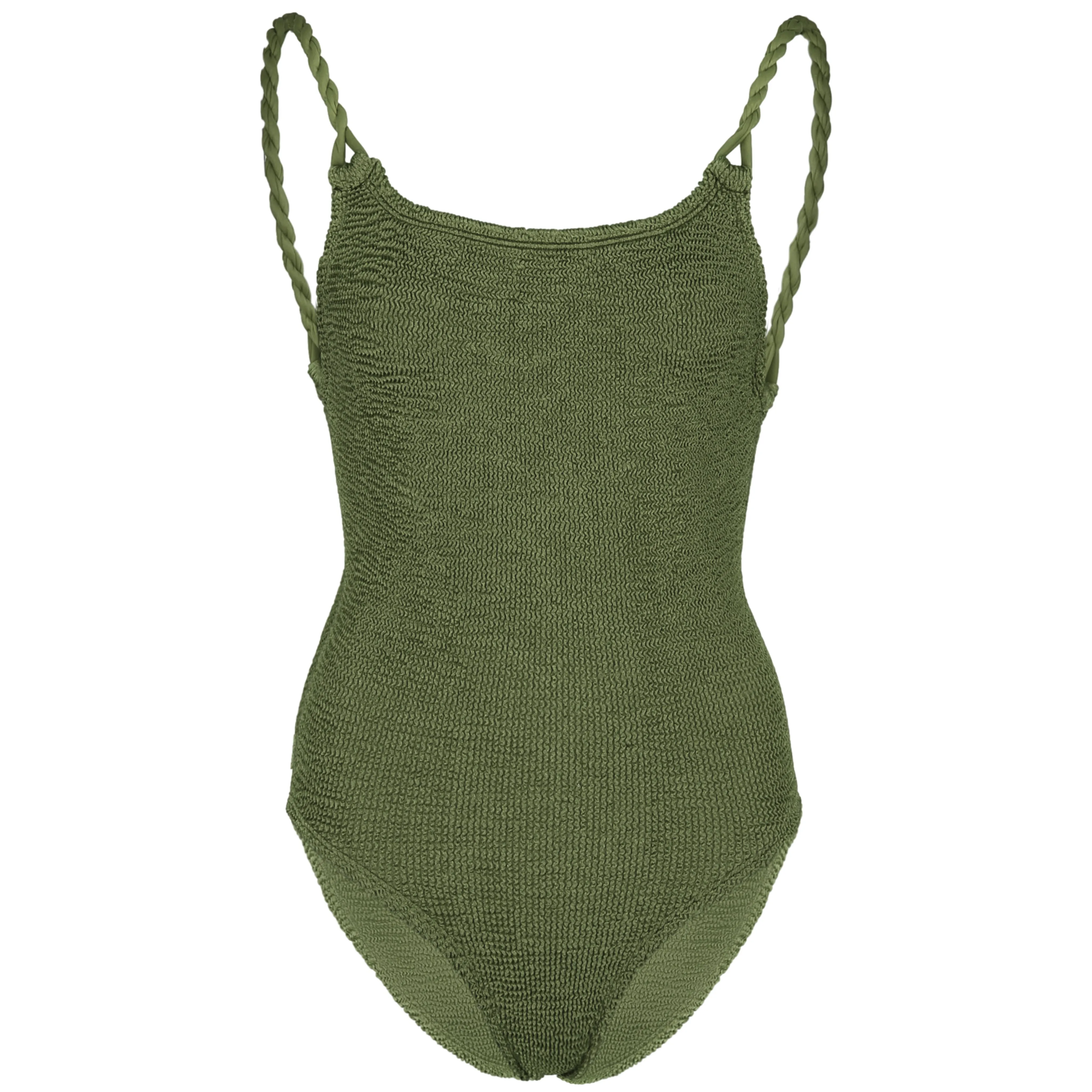 Camille One Piece Metallic Khaki sold by Sand Dollar