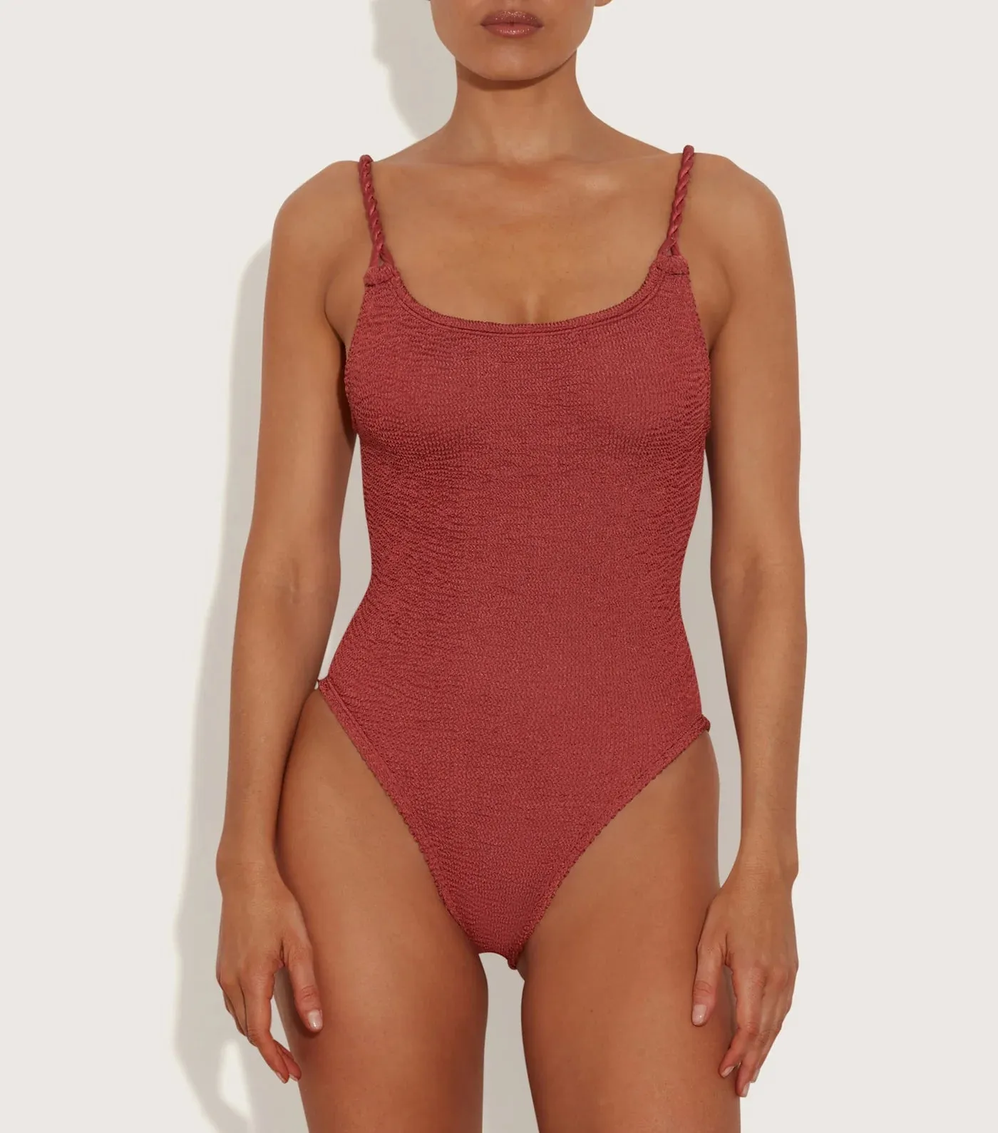 Camille One Piece Metallic Rosewood sold by Sand Dollar product image thumbnail 2