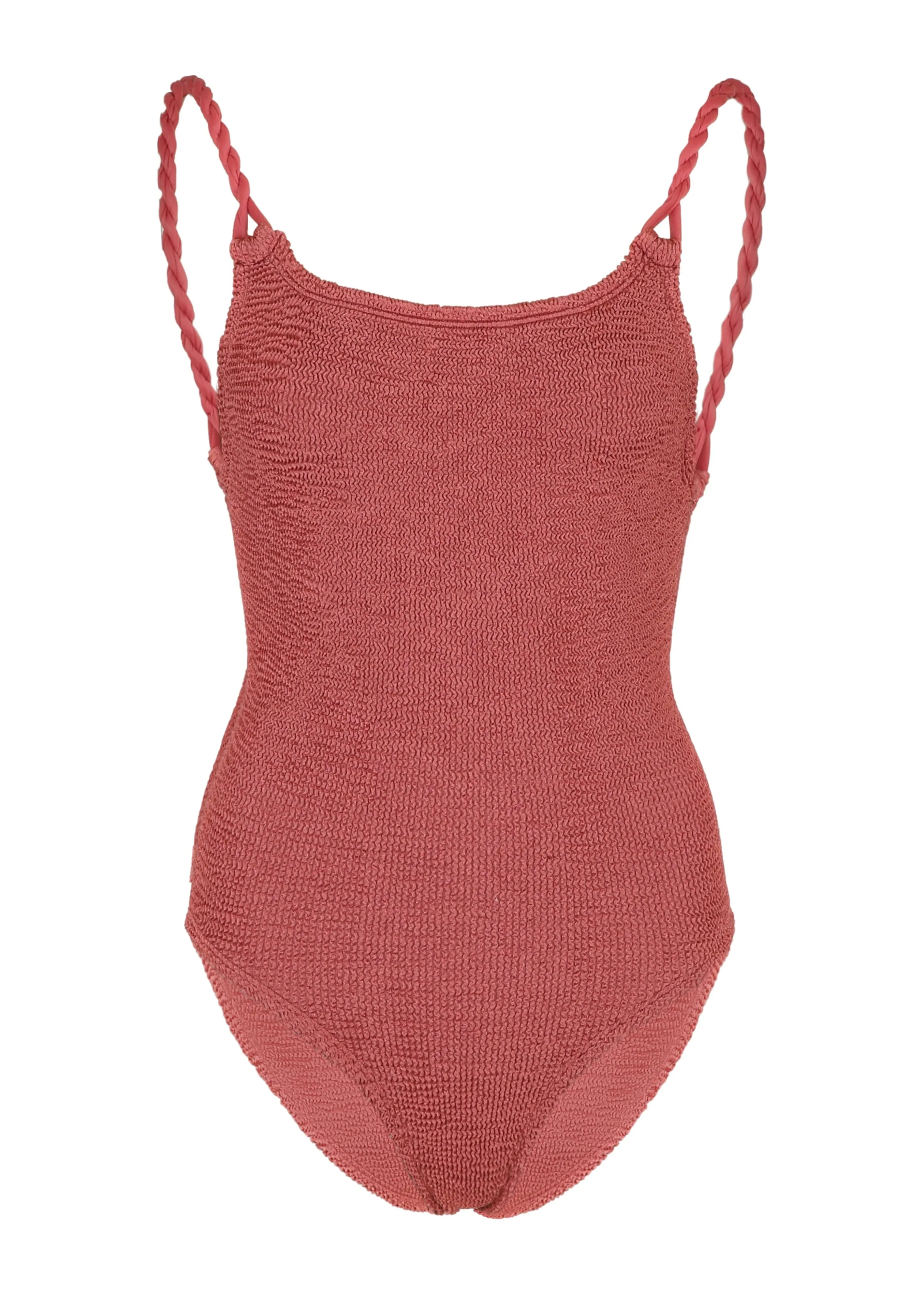 Camille One Piece Metallic Rosewood sold by Sand Dollar