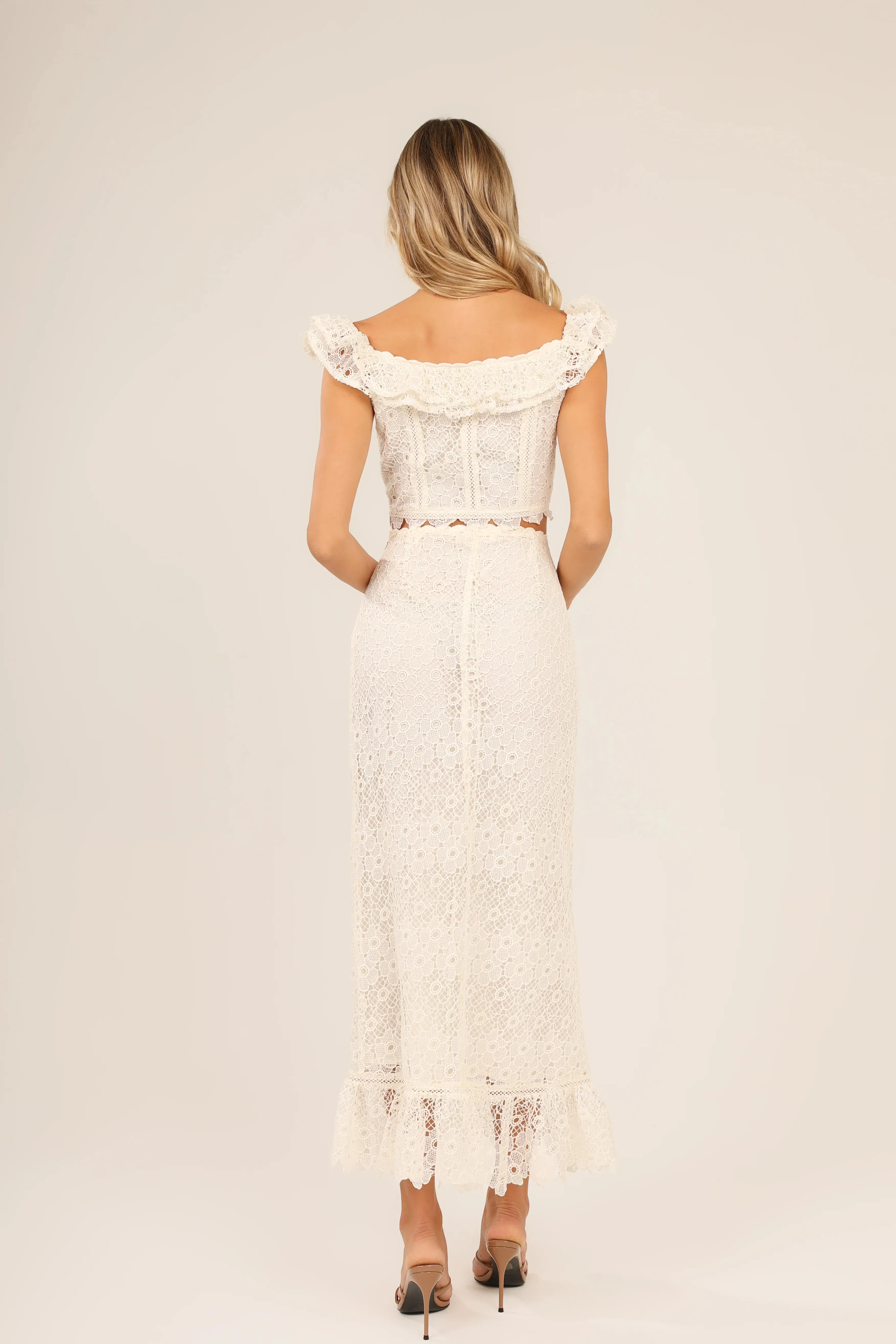 Lana Lace Top Cream sold by Sand Dollar product image thumbnail 2