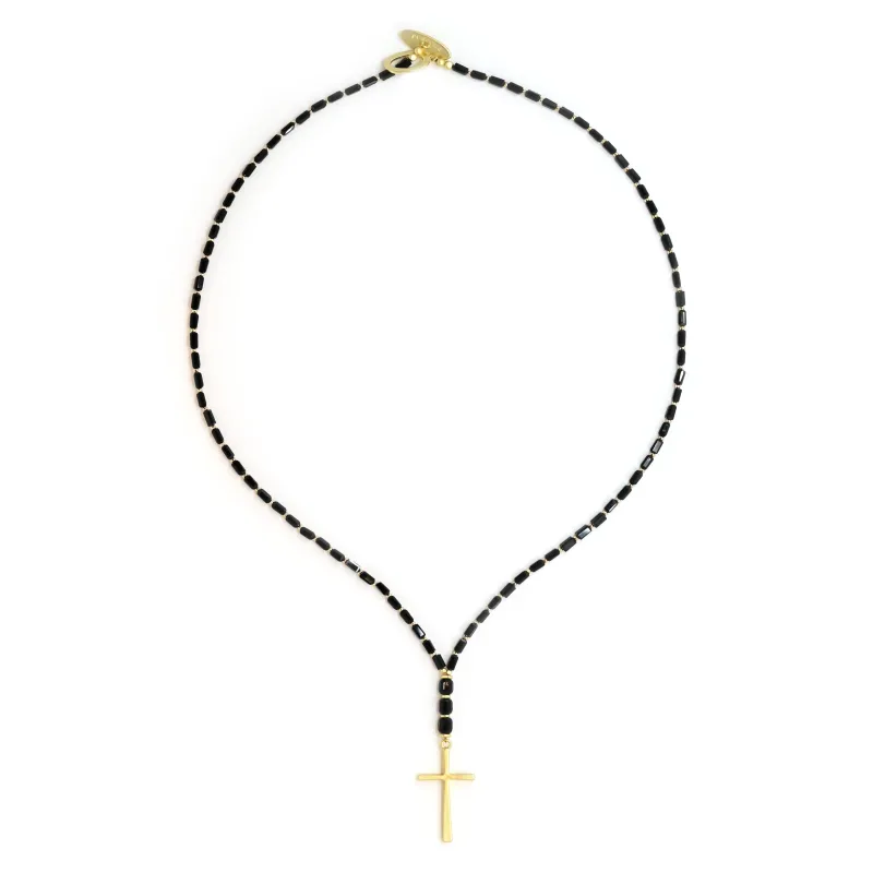 Dali Cross Necklace made by Sand Dollar