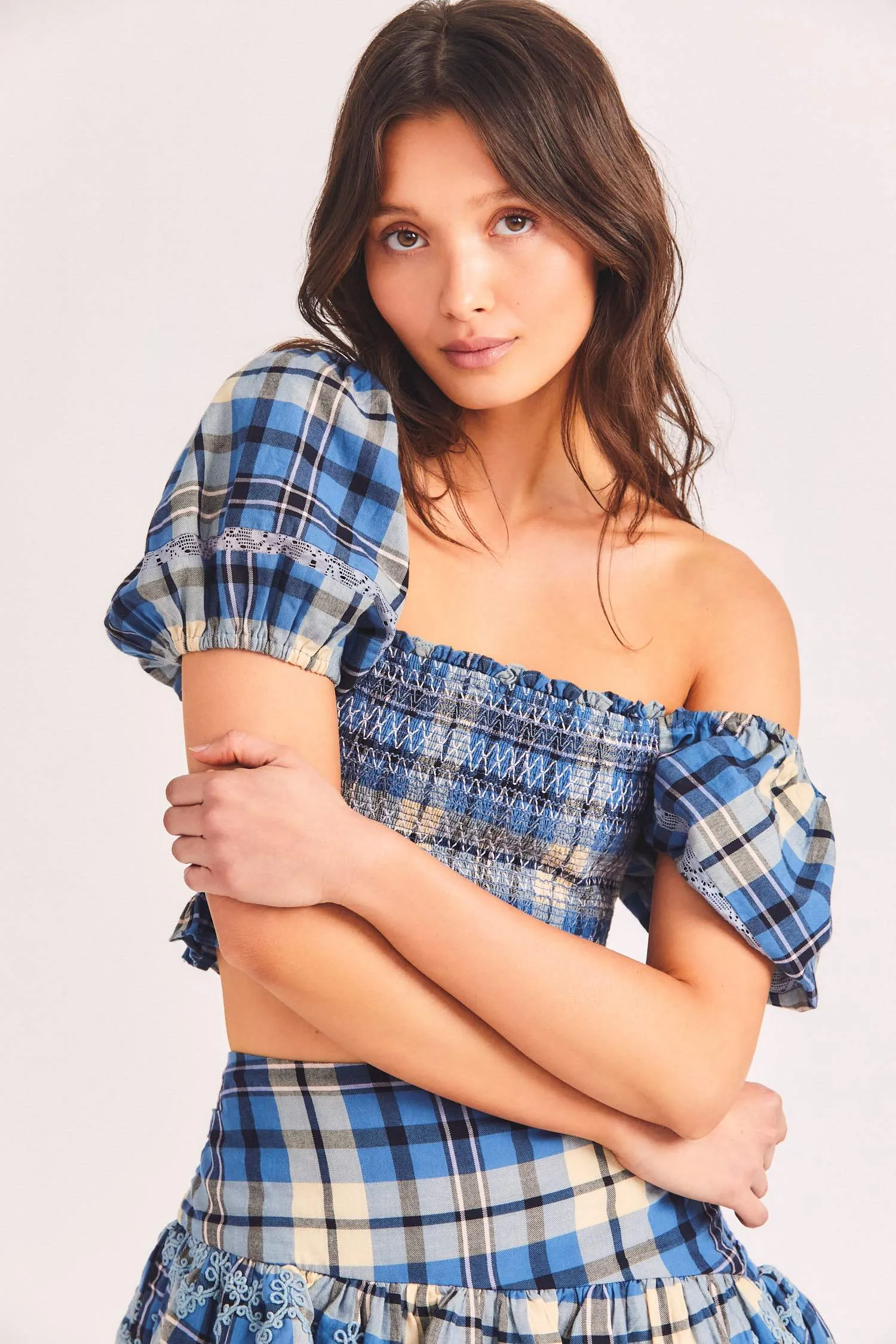 Hersh Crop Top Denim Skies sold by Sand Dollar product image thumbnail 4