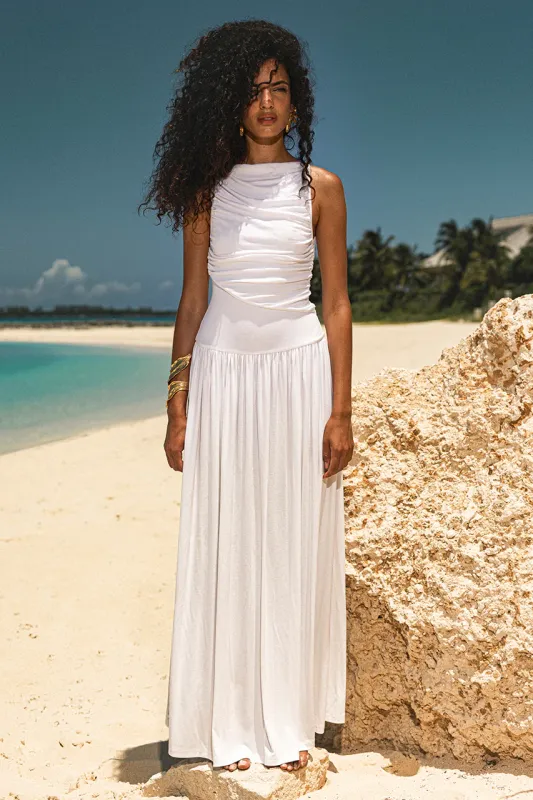 Nalla Maxi Dress White made by Seven Wonders