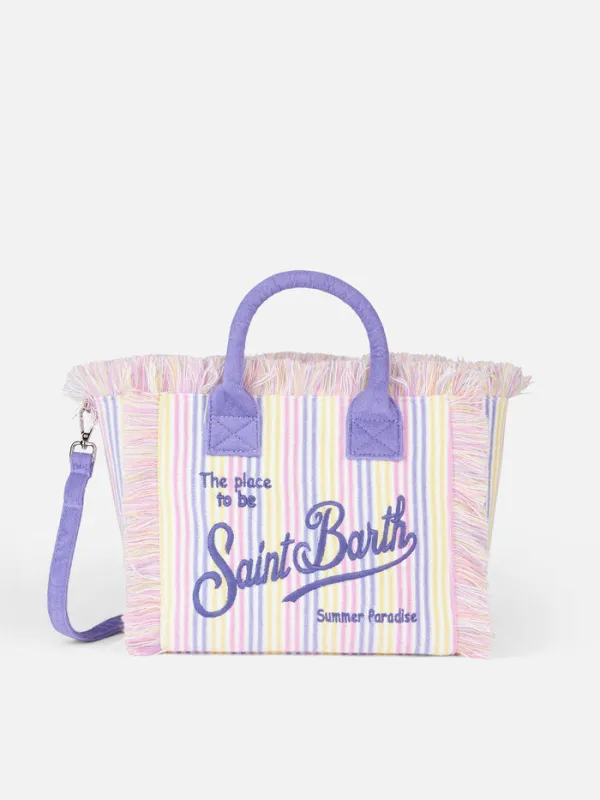 Colette Sponge Terry Stripes Multicolour Bag sold by Sand Dollar