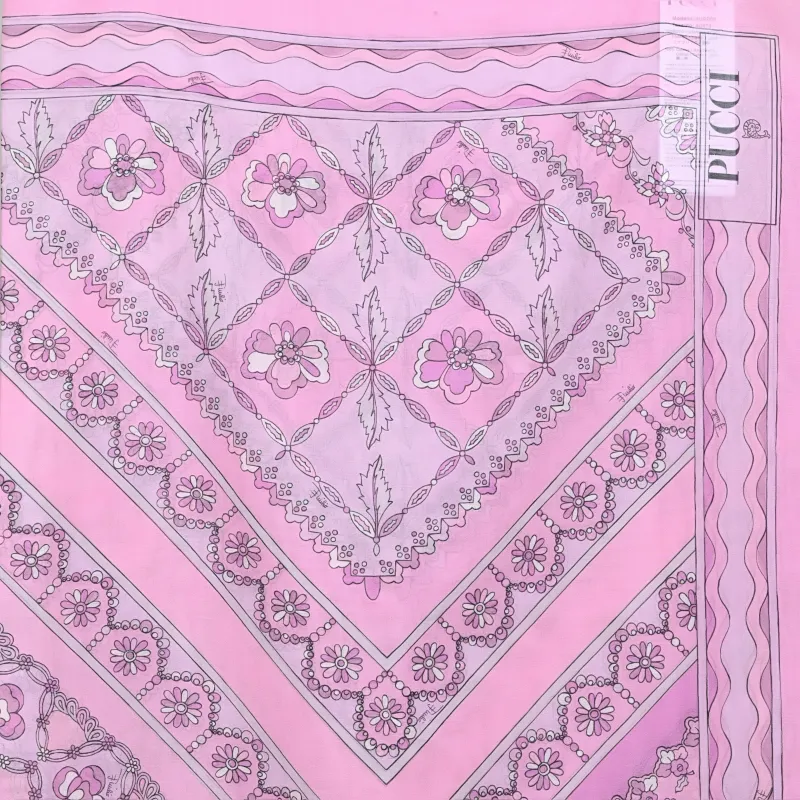 Festa Print Sarong Peonia made by Emilio Pucci