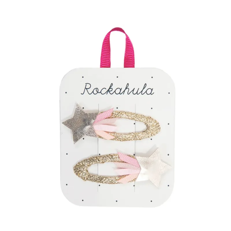 Shooting Star Clips Pink sold by Sand Dollar