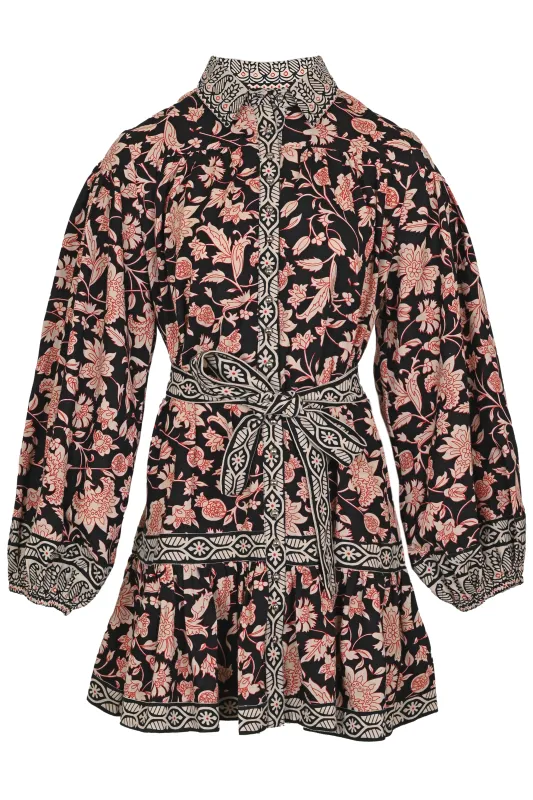 Cassandra Short Dress Multi made by Sand Dollar