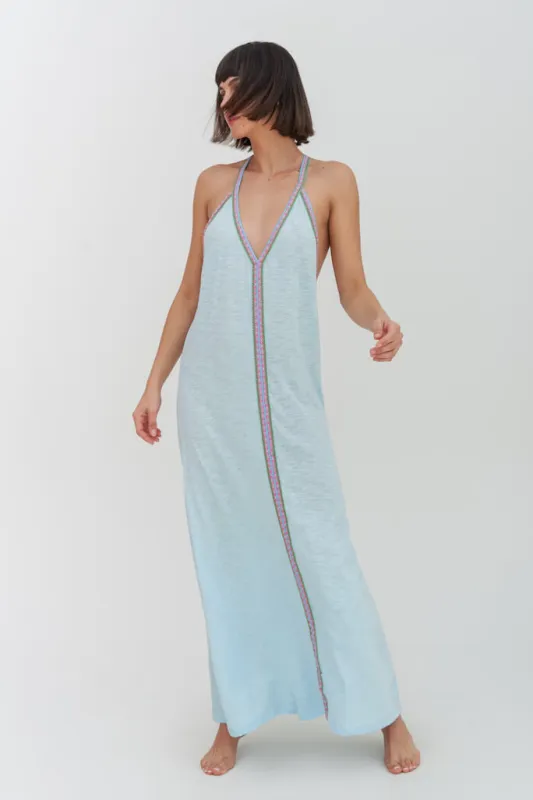 Pima Sundress Celeste made by Pitusa