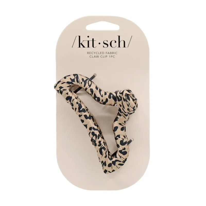 Satin Wrapped Claw Clip Leopard sold by Sand Dollar