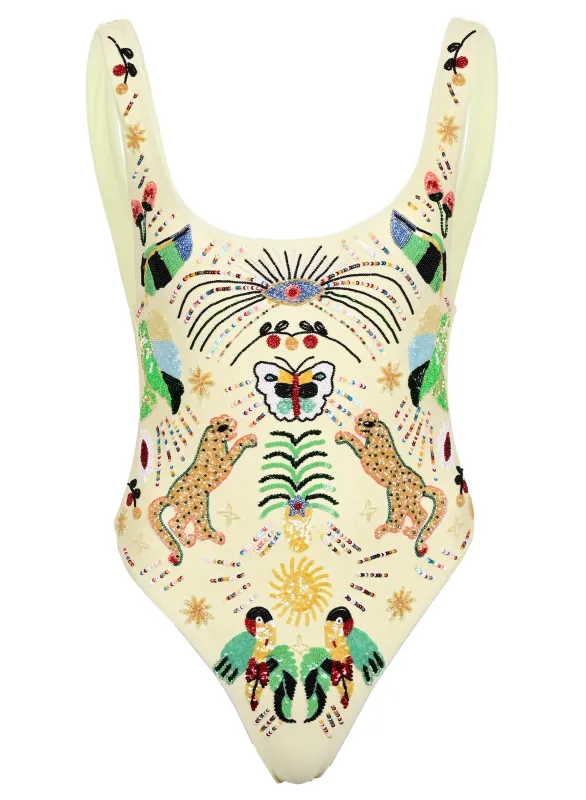 Willow One Piece Yellow made by Sand Dollar