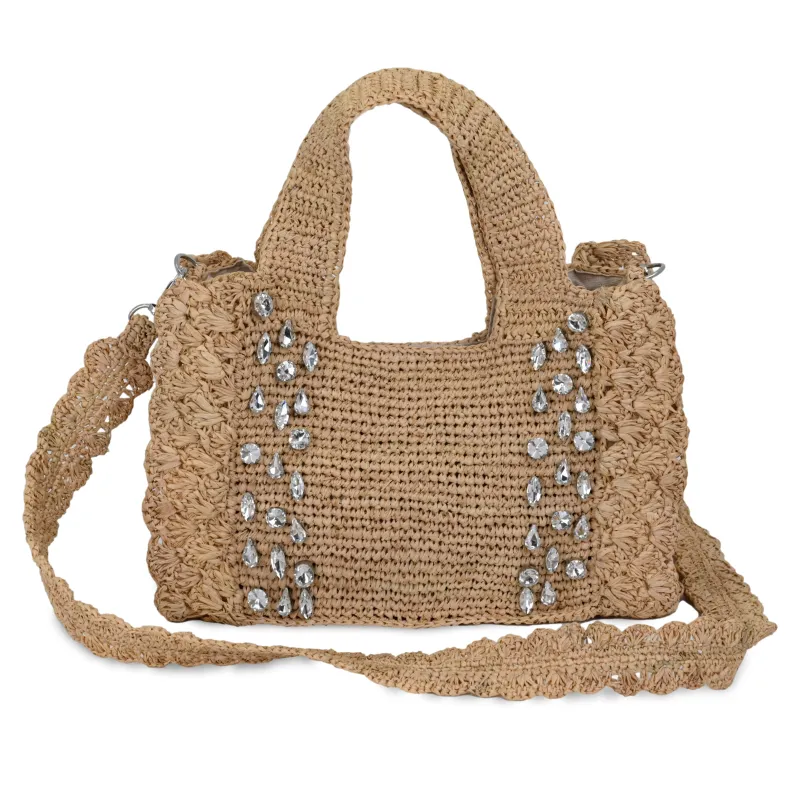 Bardo Crystal Mini Tote made by Sand Dollar