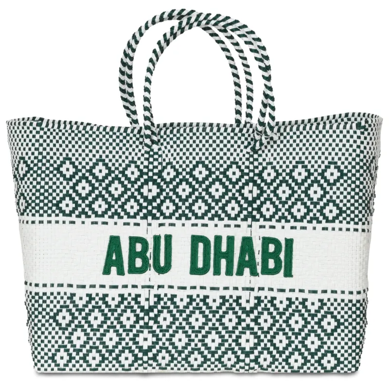 Monogramme Abu Dhabi Green Bag made by Sand Dollar