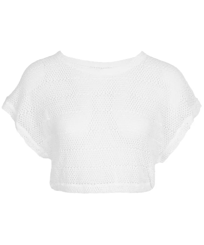 Renee Crop Top Cream made by PQ Swim