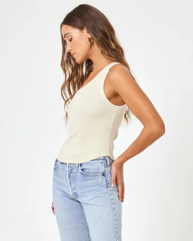 Kylie Tank Bone made by l*space