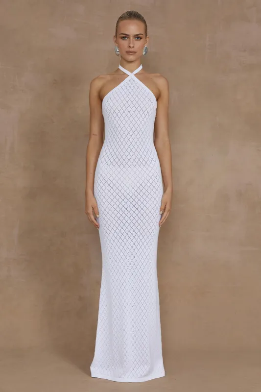 Simi Maxi Dress White made by Seven Wonders