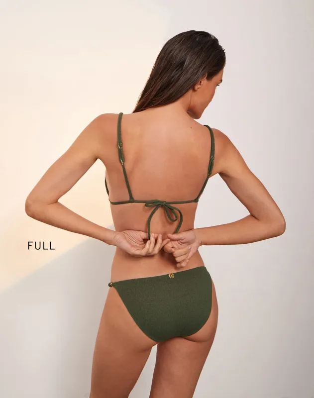 Firenze Beads Full Bikini Bottom Green made by Sand Dollar