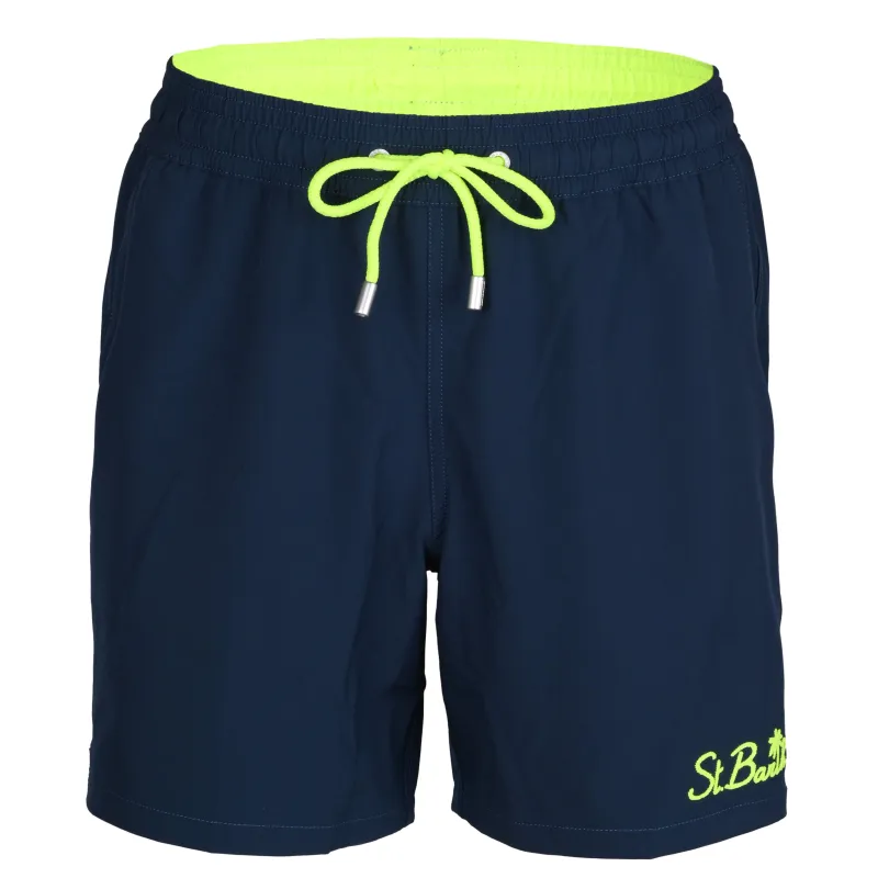 Comfort Palm Navy Blue/Neon Yellow sold by Sand Dollar
