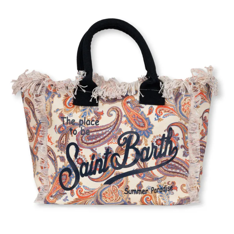 Vanity Canvas Vintage Paisley Bag sold by Sand Dollar
