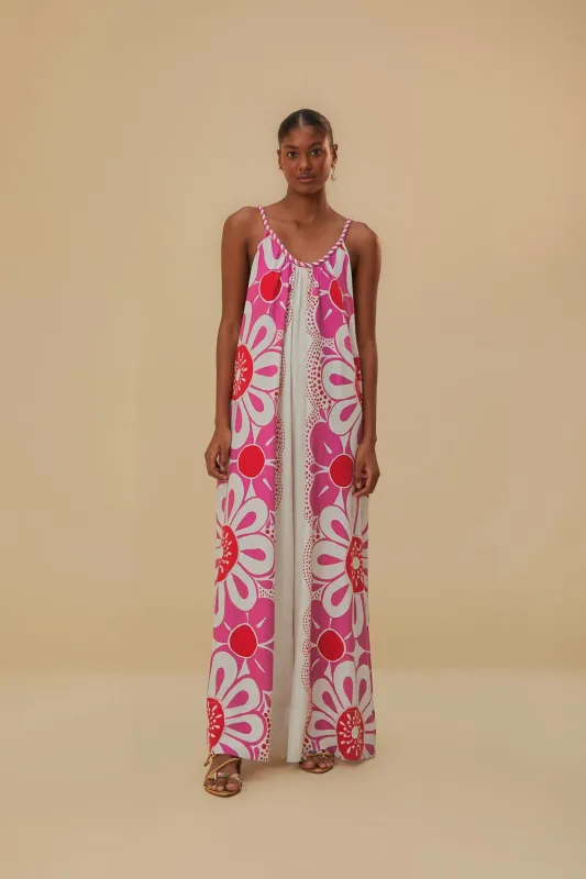 Maia Off White Jumpsuit made by FARM Rio