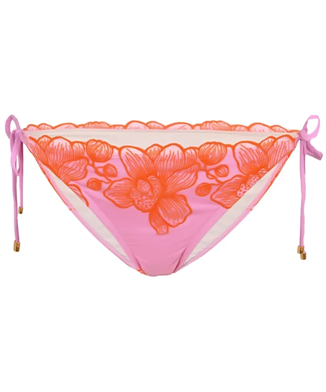 Tie Side Full Bikini Bottom Capri made by PQ Swim