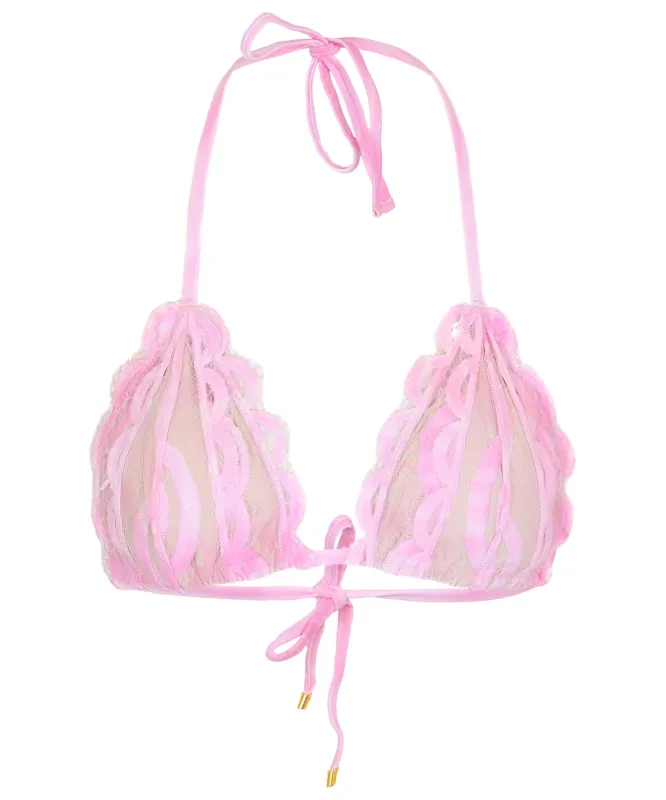 Lace Triangle Bikini Top Amalfi made by PQ Swim