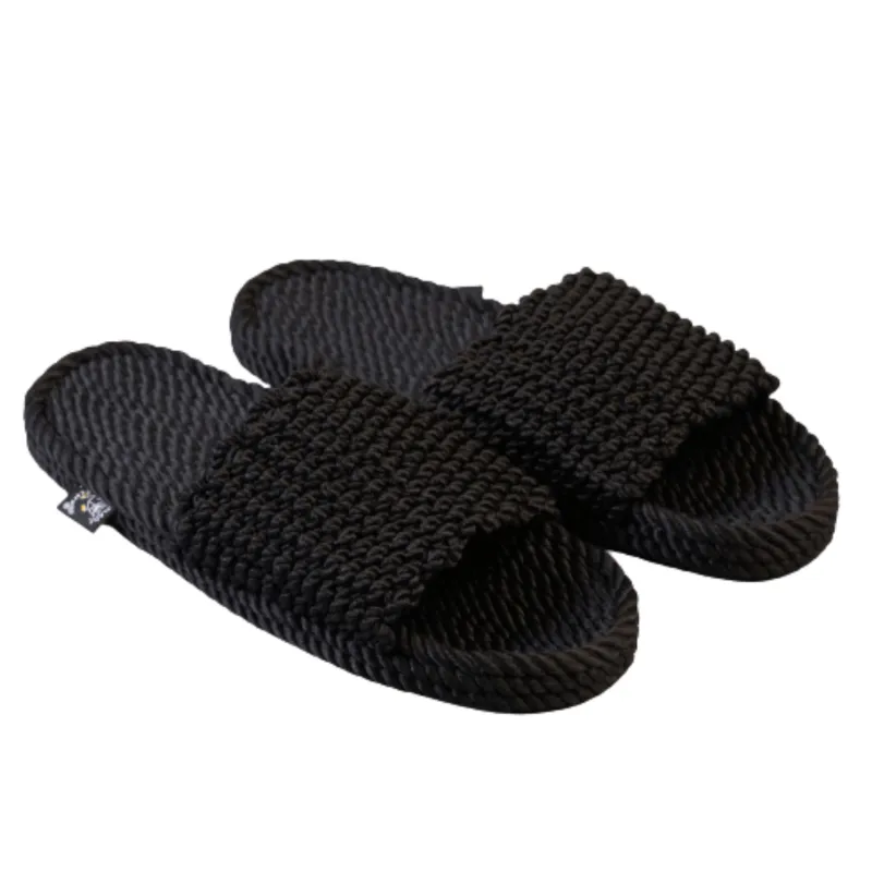 Full Nelson Black Sandals made by Sand Dollar
