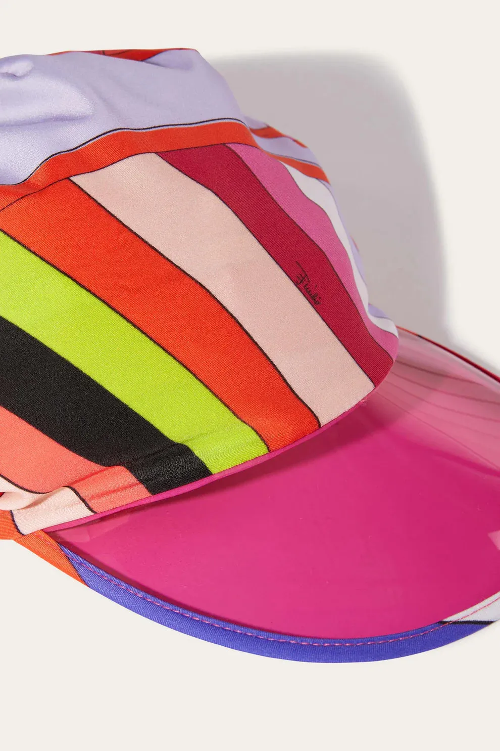 Iride Print Cap Visor Arancio/Rosa sold by Sand Dollar product image thumbnail 3