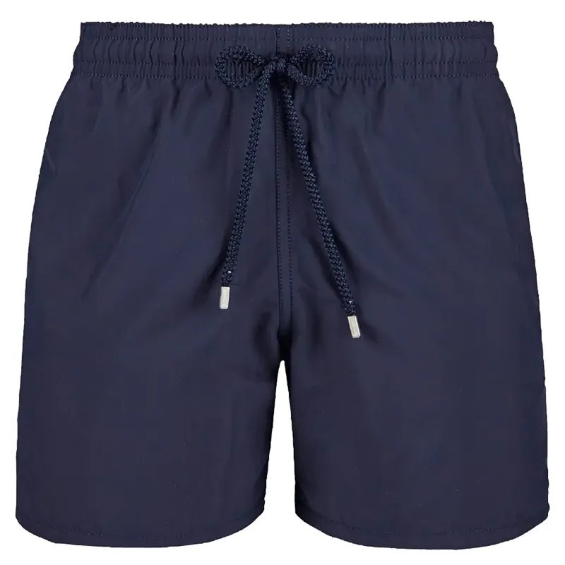 Moorea Swim Short Solid Navy Blue made by Sand Dollar
