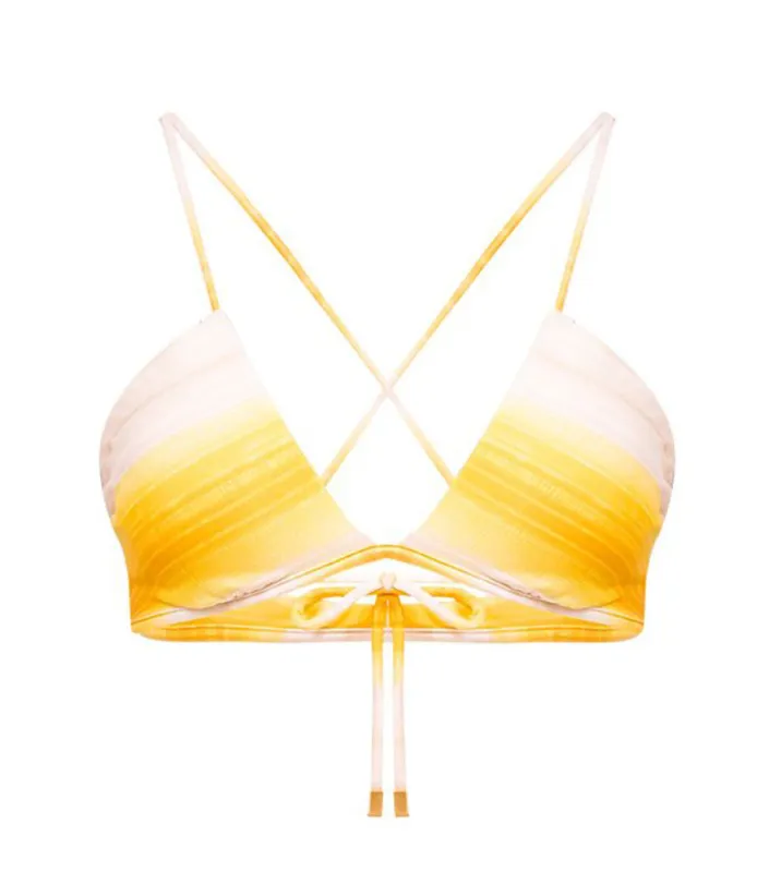 Golden Celina Bikini Top sold by Sand Dollar