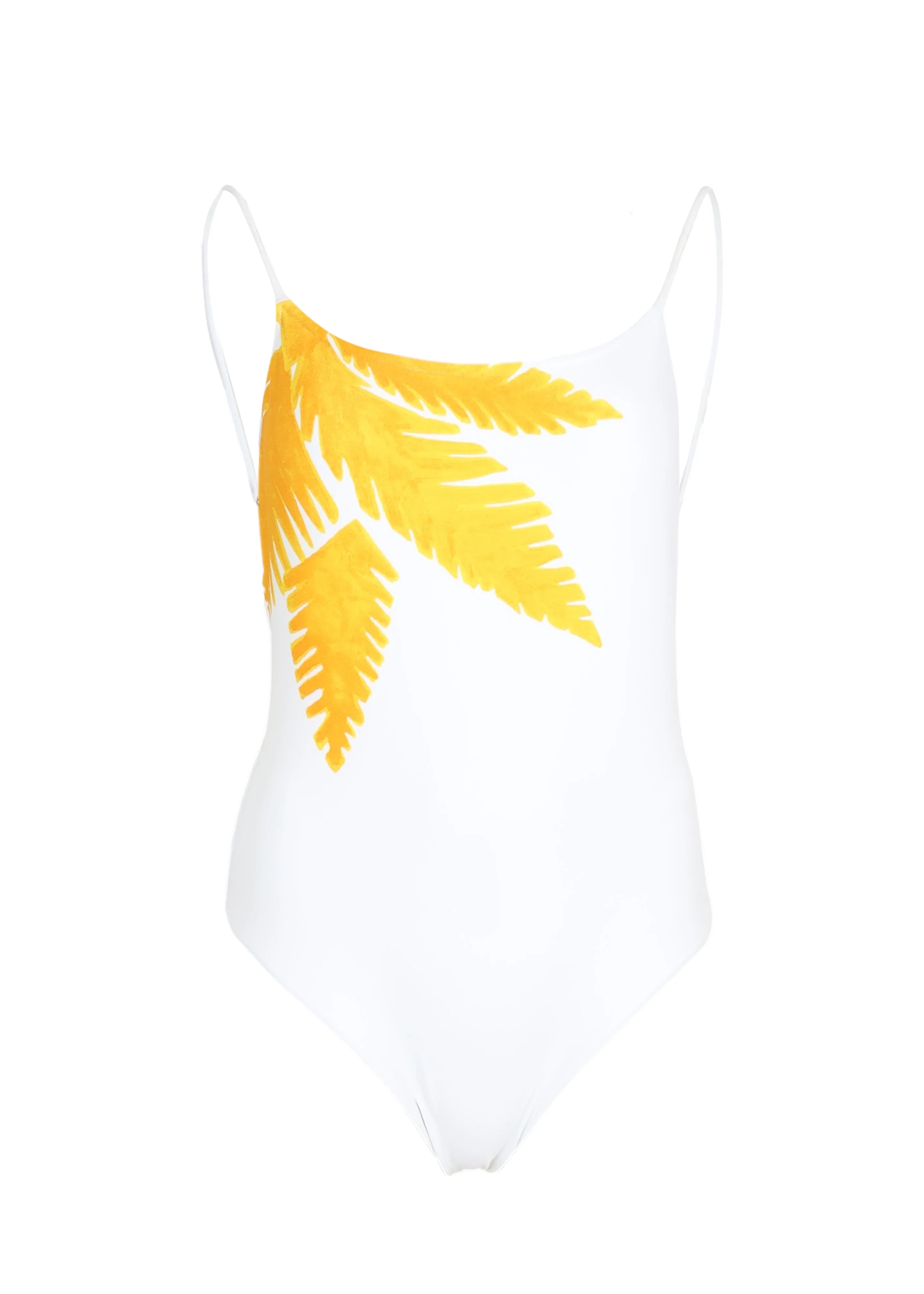 Tamarindo Rosie Brazilian Cut One Piece White sold by Sand Dollar