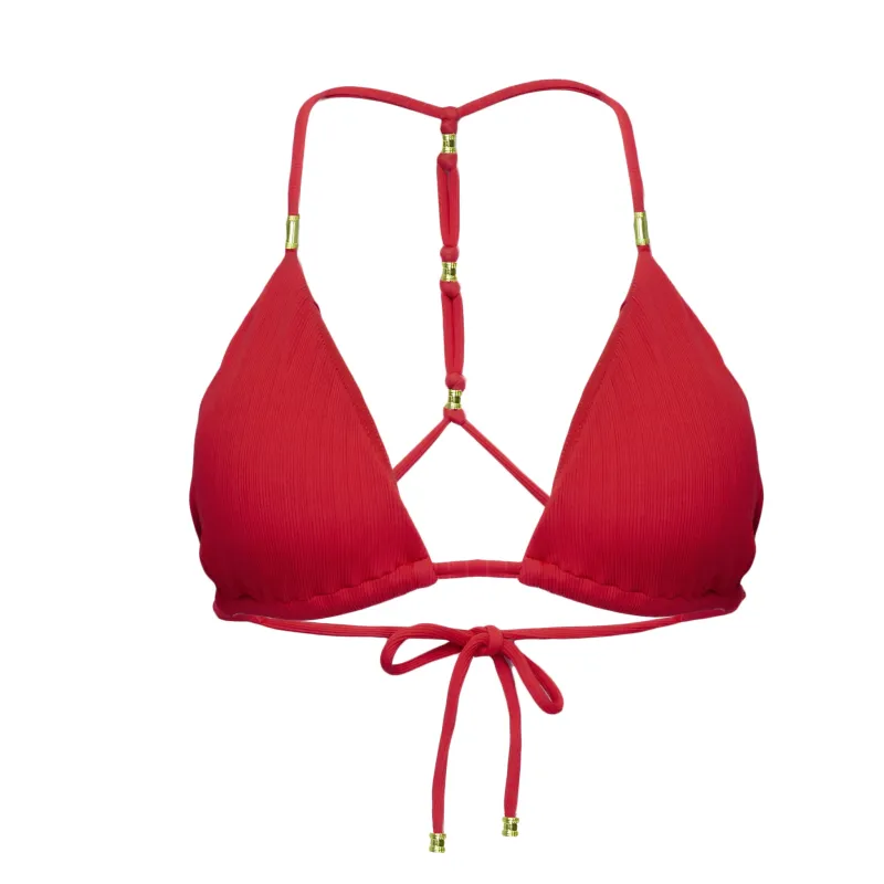 Milano Shaye Tri Top Red sold by Sand Dollar