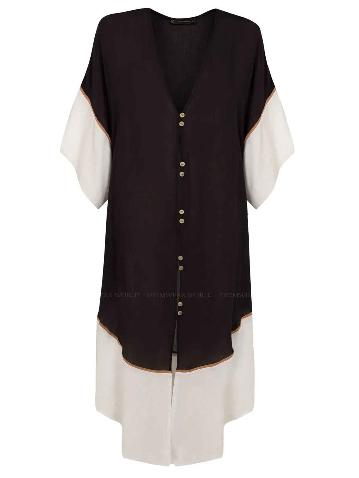 Solid Venus Kaftan Black sold by Sand Dollar product image thumbnail 4