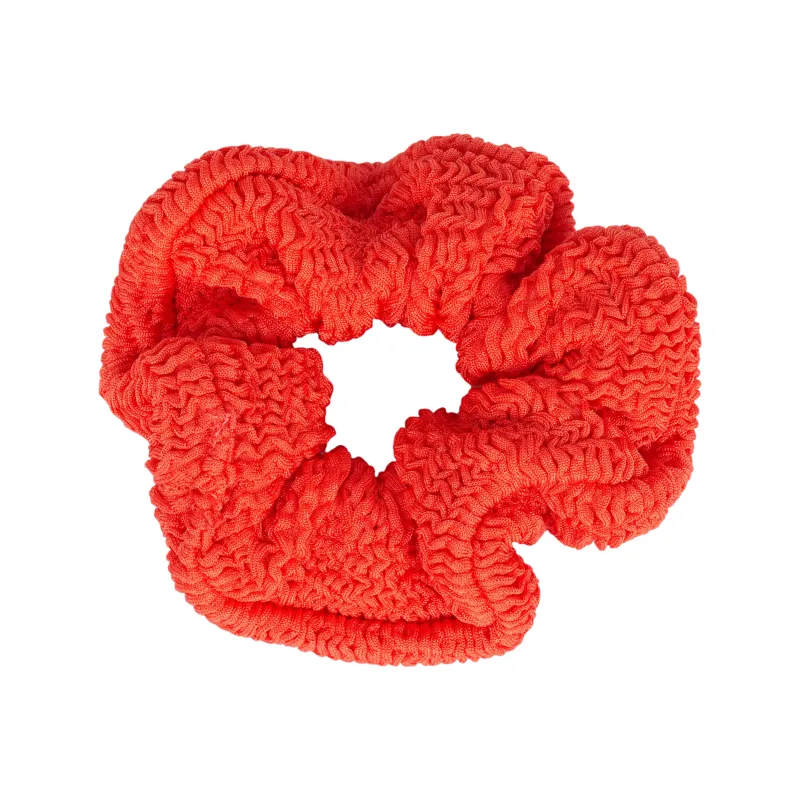 Scrunchie Metallic Tangerine made by Hunza G